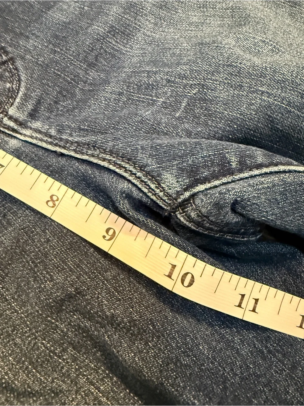 Athleta Jeans Womens Sculptek Skinny Dark Blue Stretch Denim Size 8 RN #54023